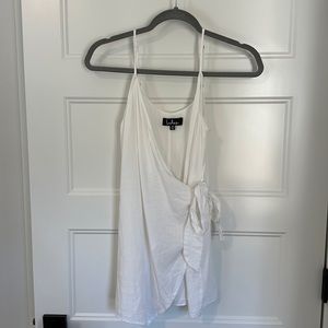 Lulu’s White Wrap Dress X-Small XS